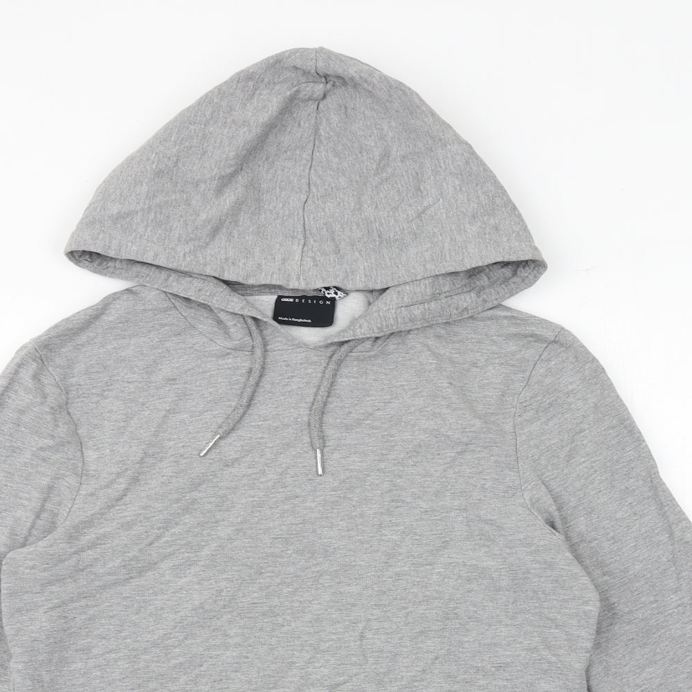 Womens UK Size M ASOS Grey Pullover Hoodie