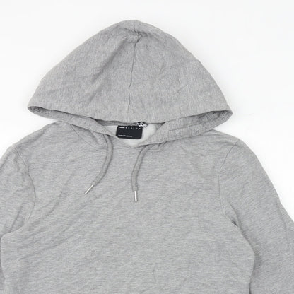 Womens UK Size M ASOS Grey Pullover Hoodie