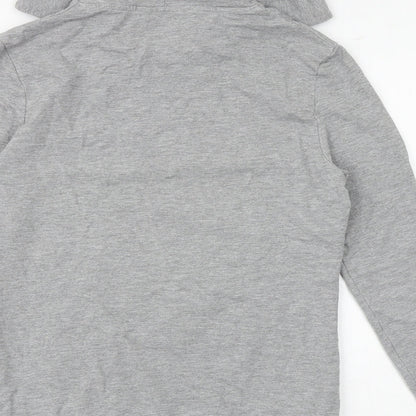 Womens UK Size M ASOS Grey Pullover Hoodie