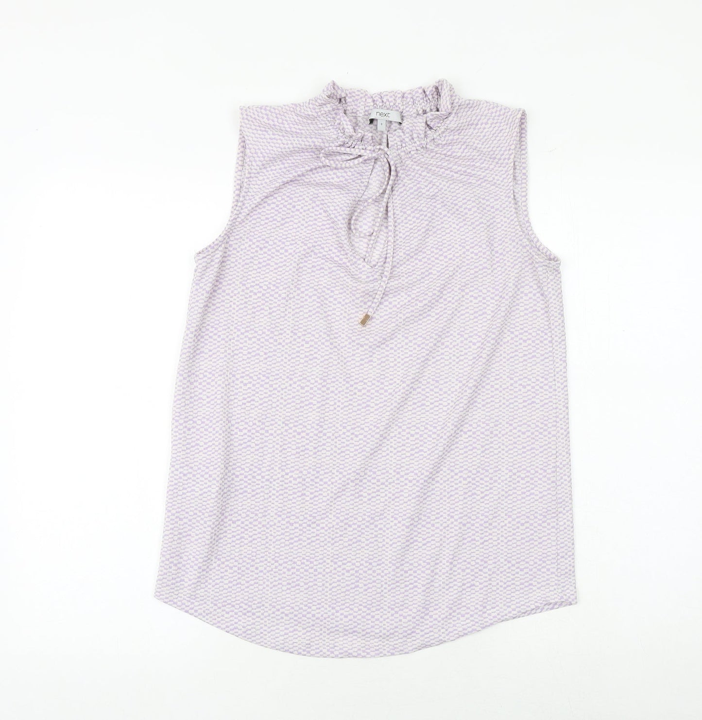 Womens UK Size 8 NEXT Purple Basic Tank