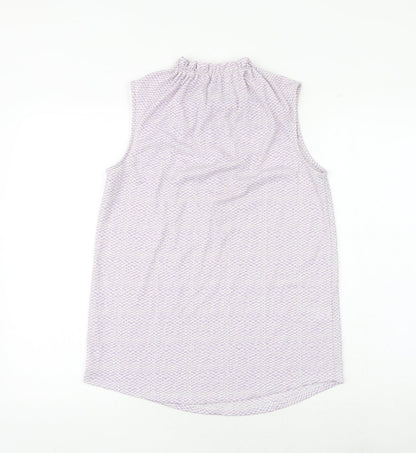 Womens UK Size 8 NEXT Purple Basic Tank