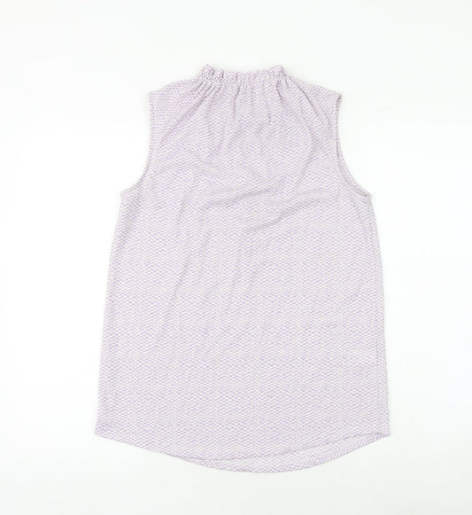 Womens UK Size 8 NEXT Purple Basic Tank