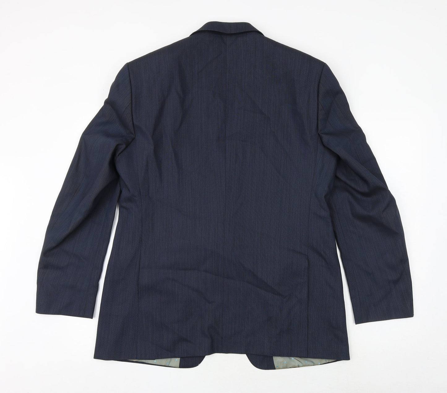 Mens UK Size 40 REMUS Regular Blue Suit Jacket