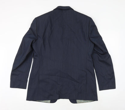 Mens UK Size 40 REMUS Regular Blue Suit Jacket