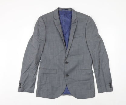 Mens UK Size 38 NEXT Regular Grey Suit Jacket