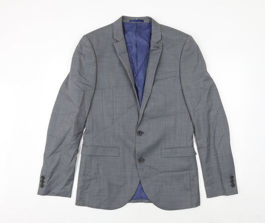 Mens UK Size 38 NEXT Regular Grey Suit Jacket