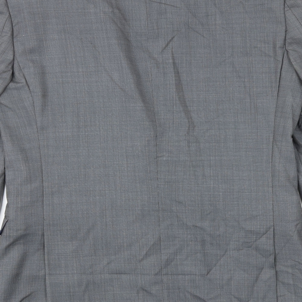 Mens UK Size 38 NEXT Regular Grey Suit Jacket
