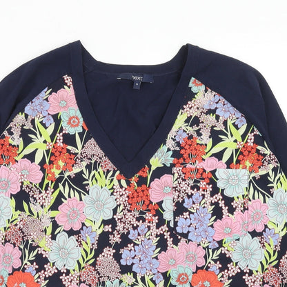 Womens UK Size 14 NEXT Blue Pullover Jumper