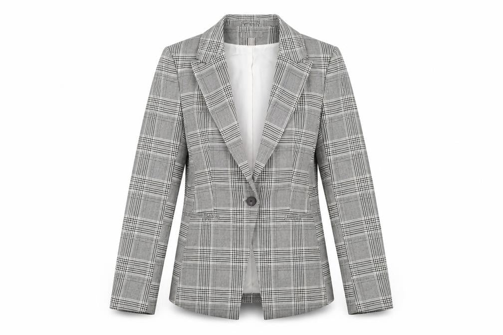 Womens UK Size 6 H&M Regular Grey Blazer