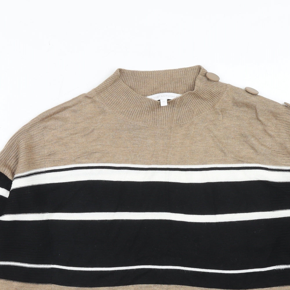 Womens UK Size 12 NEXT Brown Pullover Jumper