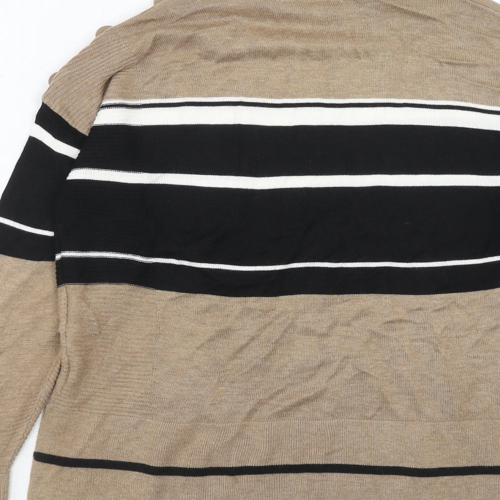 Womens UK Size 12 NEXT Brown Pullover Jumper
