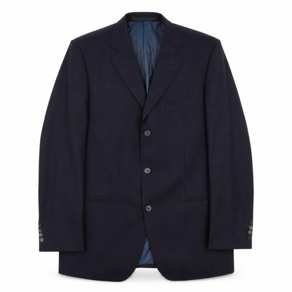 Mens UK Size 40 Marks and Spencer Regular Blue Suit Jacket