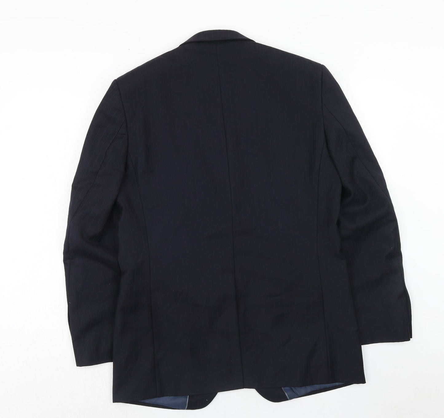 Mens UK Size 40 Marks and Spencer Regular Blue Suit Jacket