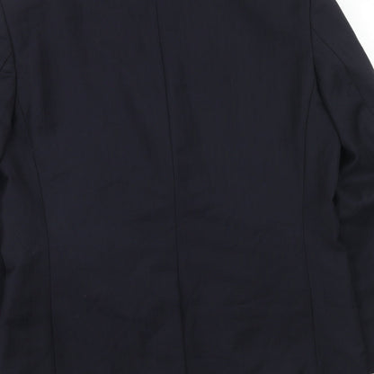 Mens UK Size 40 Marks and Spencer Regular Blue Suit Jacket