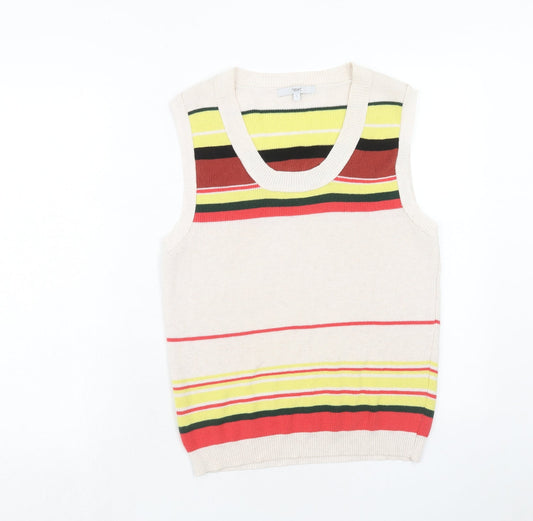 Womens UK Size S NEXT Multicoloured Pullover Jumper