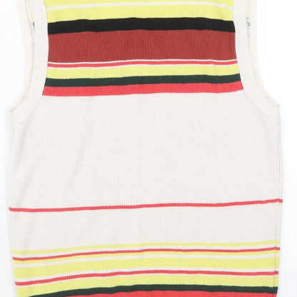 Womens UK Size S NEXT Multicoloured Pullover Jumper