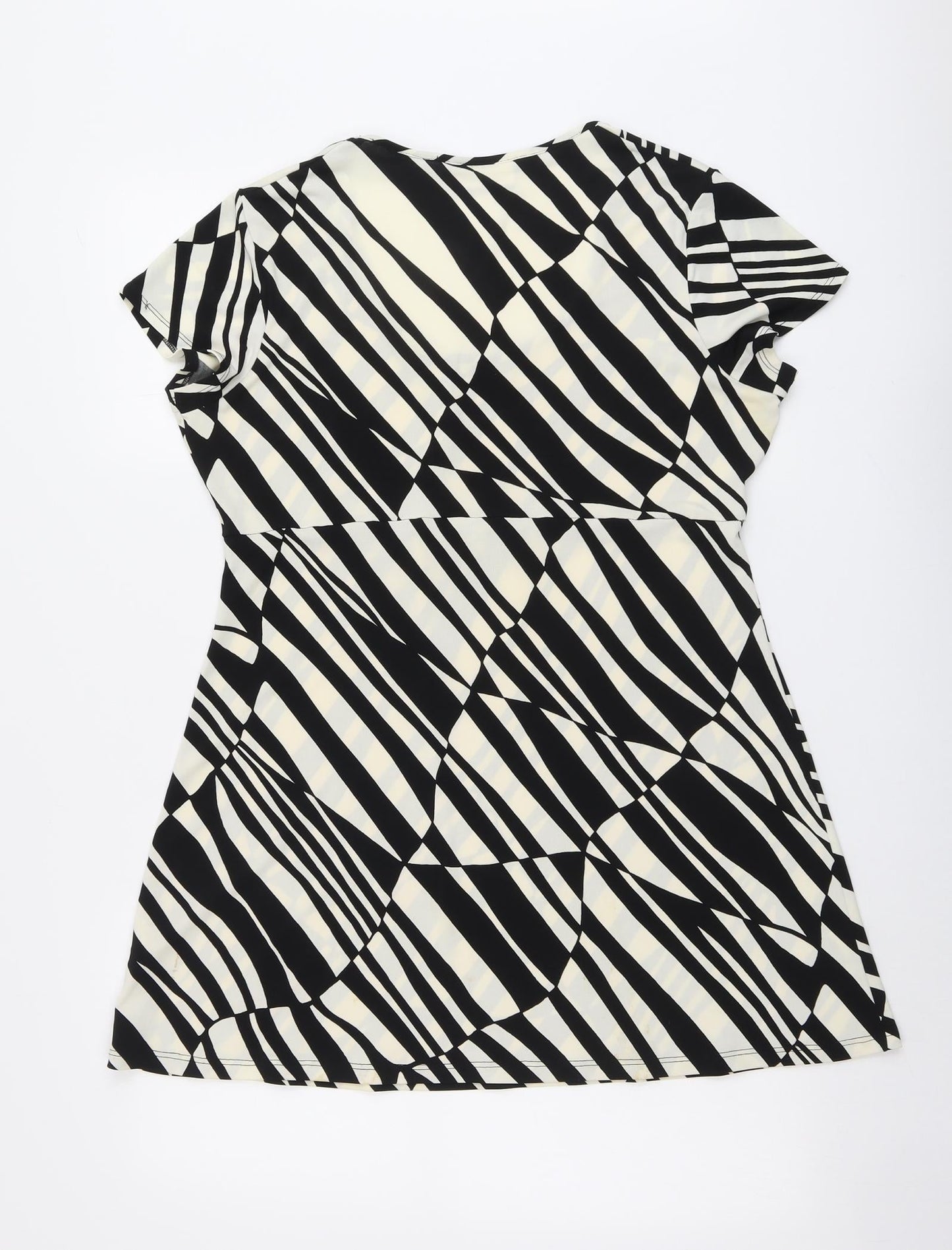 Womens UK Size 14 Wallis Black Basic Blouse