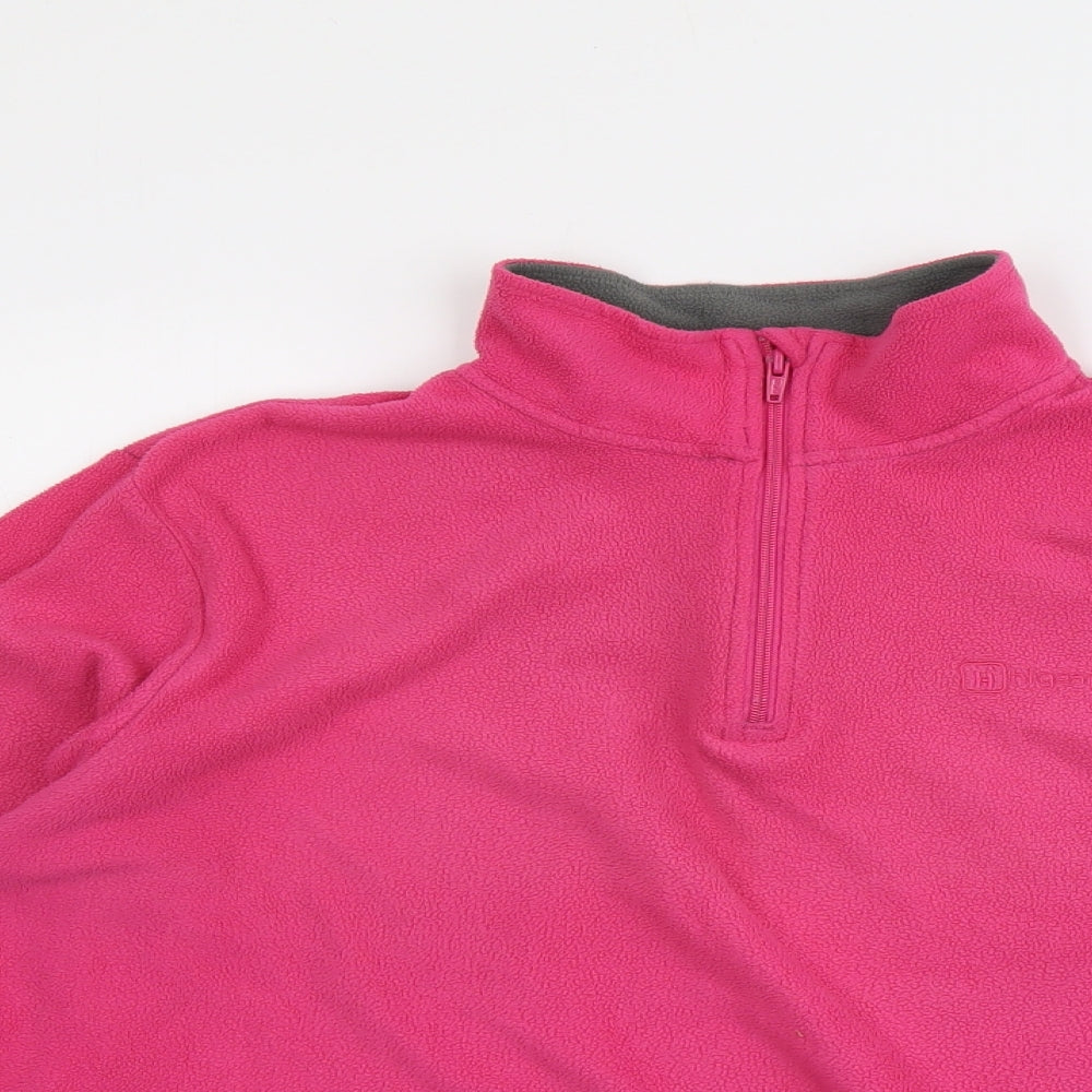 Womens UK Size 16 Hi Gear Pink Pullover Sweatshirt