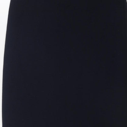 Micha Womens Blue Polyester A-Line Skirt Size 12