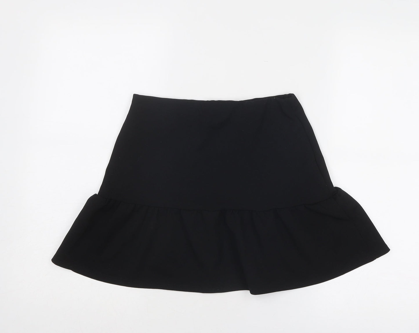 21 Saints Womens Black Polyester Swing Skirt Size 26 in