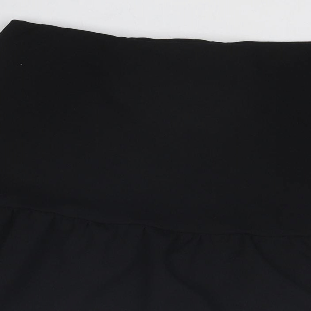 21 Saints Womens Black Polyester Swing Skirt Size 26 in