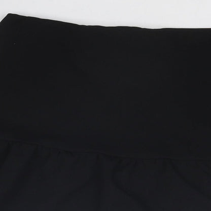 21 Saints Womens Black Polyester Swing Skirt Size 26 in