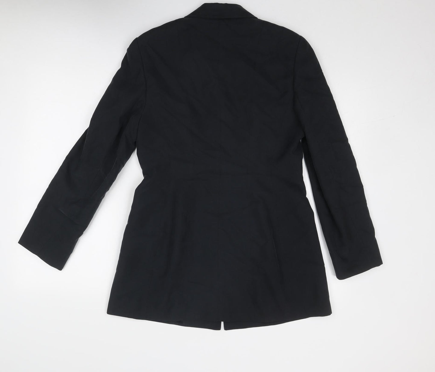 Linea Womens Grey Jacket Blazer Size 10 Button