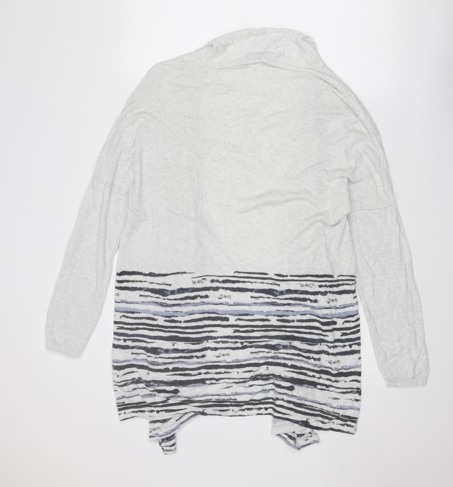 Womens UK Size L Maison De Nimes Grey Cardigan Jumper
