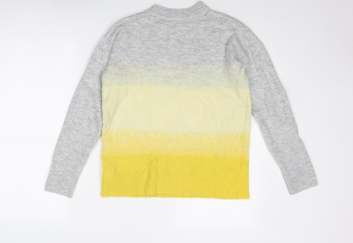 Womens UK Size XS Oasis Grey Pullover Jumper