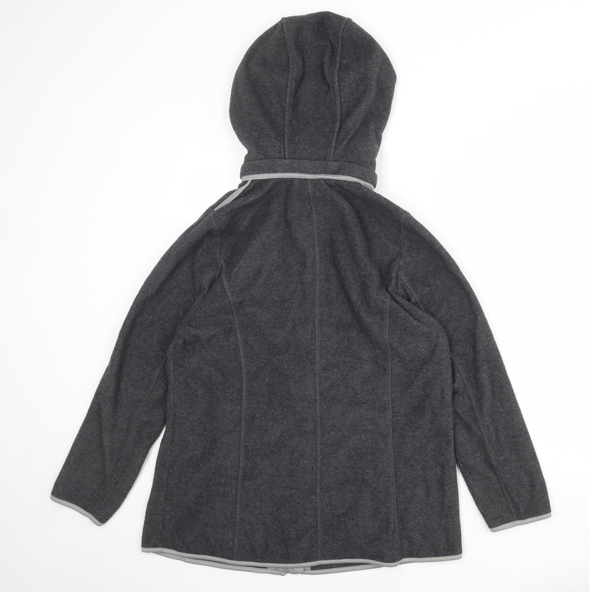 Collection L Womens Grey Jacket Size 16 Zip
