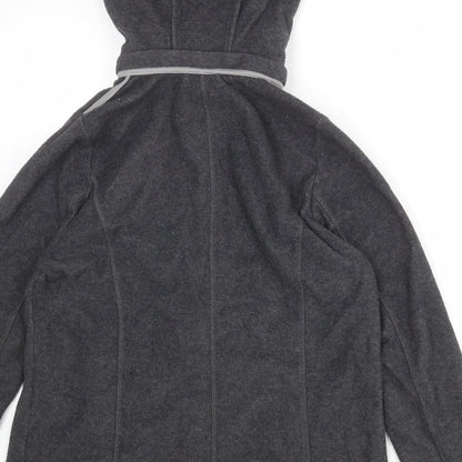 Collection L Womens Grey Jacket Size 16 Zip