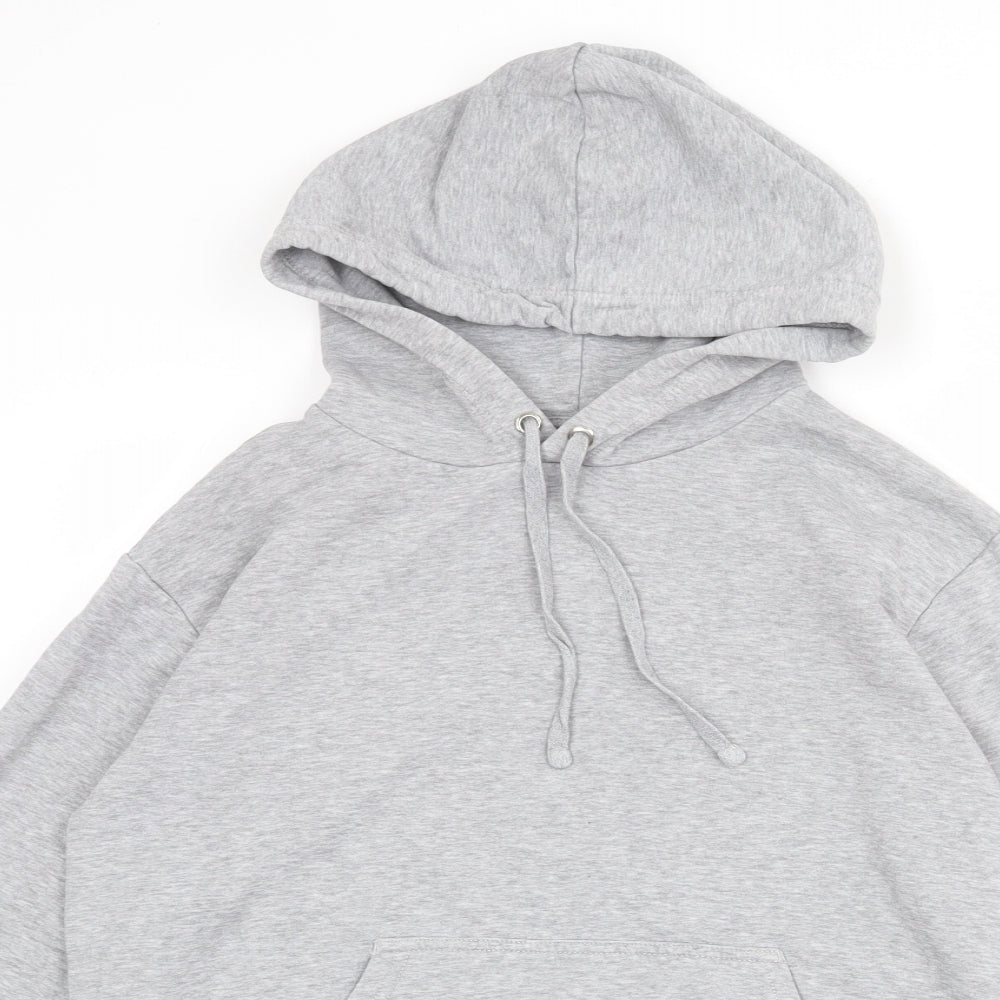 Womens UK Size S H&M Grey Pullover Hoodie