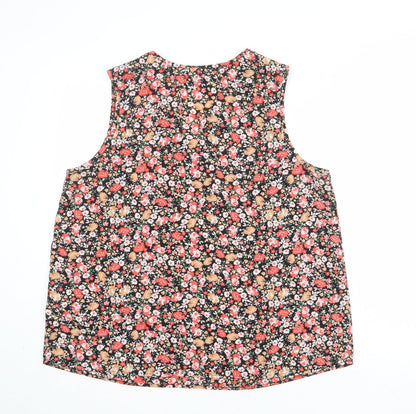 Womens UK Size XL Emery Rose Multicoloured Basic Tank
