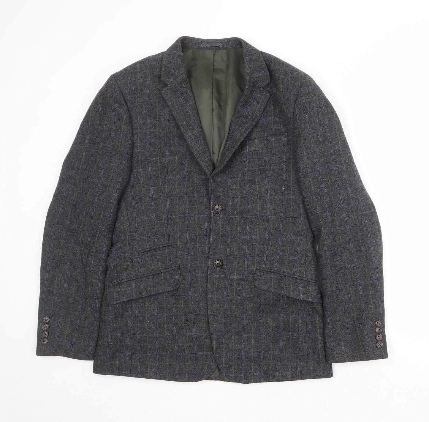 Mens UK Size 38 RJR.John Rocha Regular Grey Suit Jacket