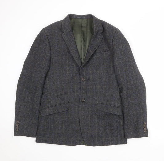 Mens UK Size 38 RJR.John Rocha Regular Grey Suit Jacket