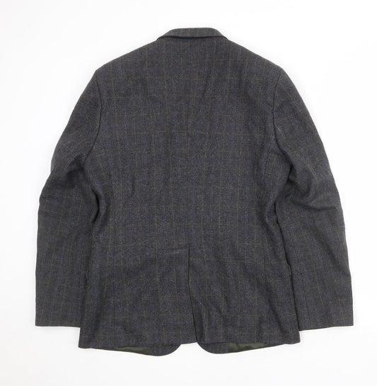Mens UK Size 38 RJR.John Rocha Regular Grey Suit Jacket