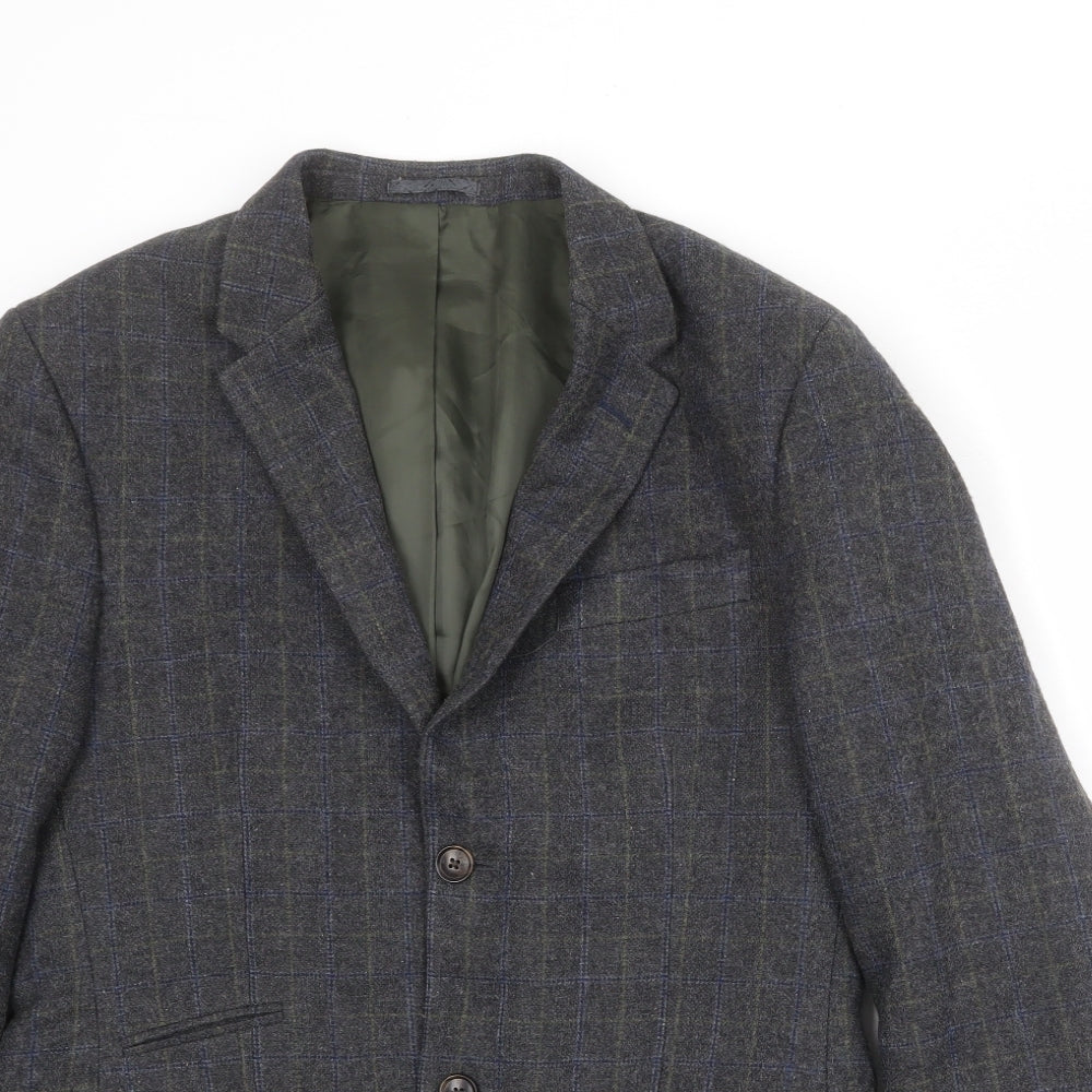 Mens UK Size 38 RJR.John Rocha Regular Grey Suit Jacket