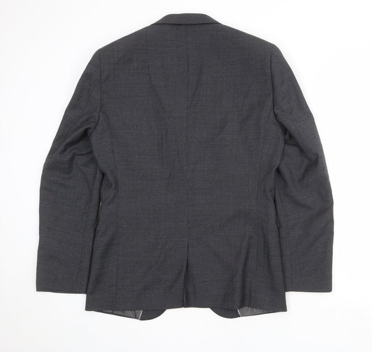 Mens UK Size 40 NEXT Regular Grey Suit Jacket