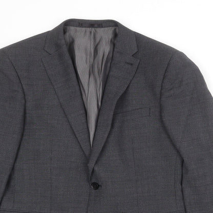Mens UK Size 40 NEXT Regular Grey Suit Jacket
