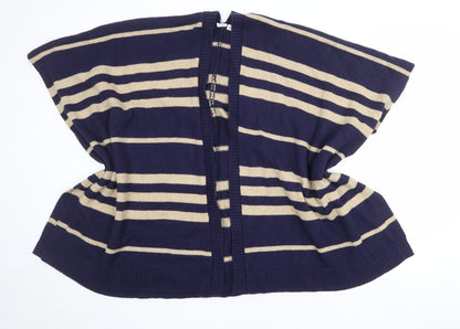 Womens UK Size One Size Gap Blue Cardigan Jumper