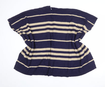 Womens UK Size One Size Gap Blue Cardigan Jumper