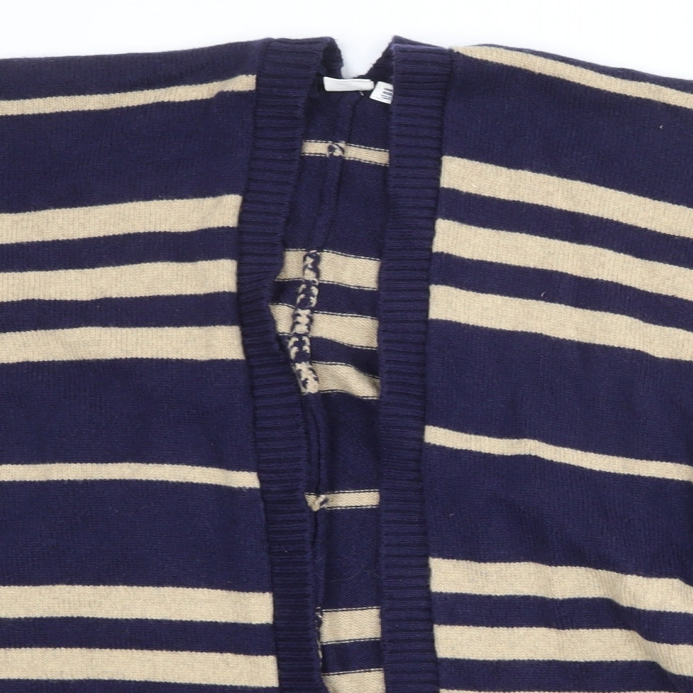 Womens UK Size One Size Gap Blue Cardigan Jumper