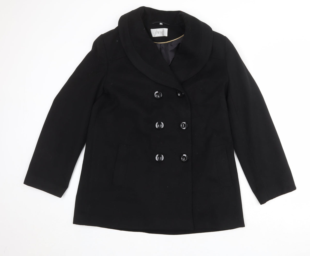 Womens UK Size 14 EWM Black Jacket