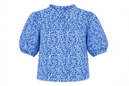 Womens UK Size 6 Marks and Spencer Blue Basic Blouse