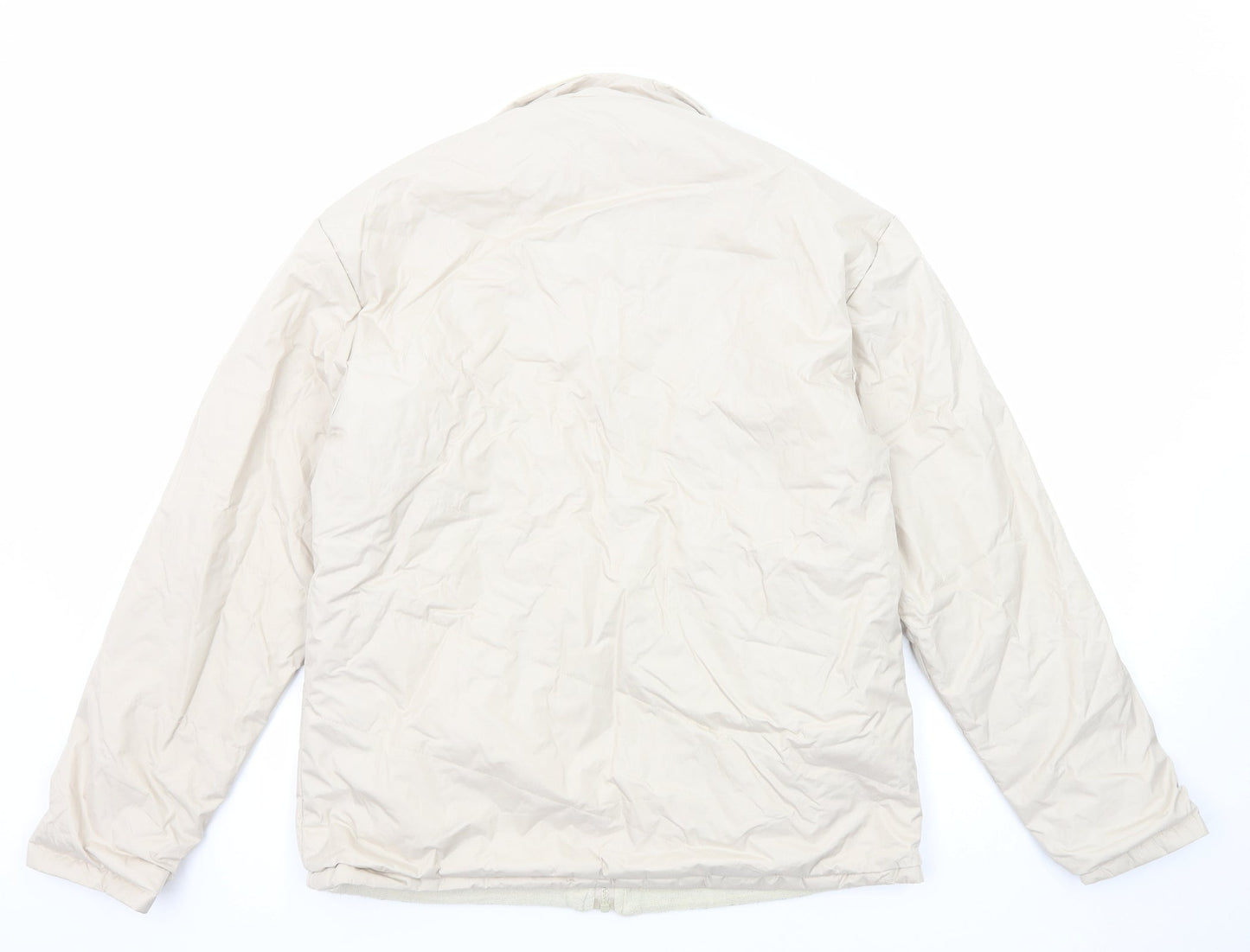 Luciana Womens Ivory Jacket Size XL Zip