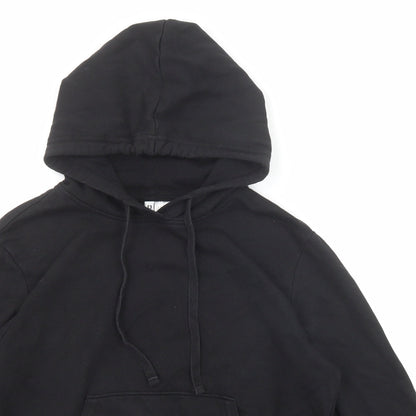 Divided by H&M Womens Black Cotton Pullover Hoodie Size S Pullover