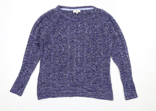 Womens UK Size S CC Blue Pullover Jumper