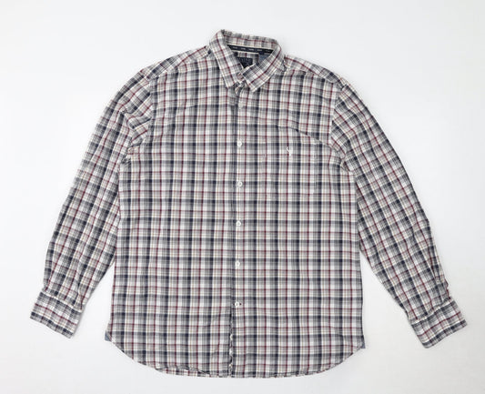 Mens UK Size M Maine Multicoloured  Button-Up Long Sleeve Casual Shirt