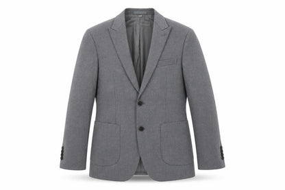 Autograph Mens Grey Polyester Jacket Suit Jacket Size 40 Regular