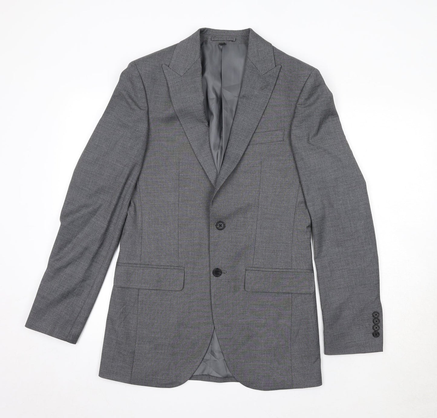 Mens UK Size 36 Marks and Spencer Regular Grey Suit Jacket